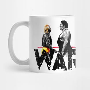 WAR!!! Andre the giant vs hulk hogan - Legends Mug